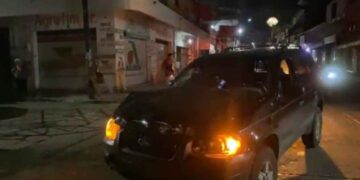 camioneta fuerte percance El Mante