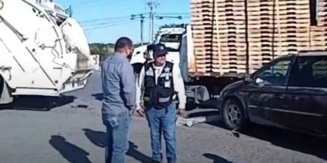 choque múltiple Río Bravo