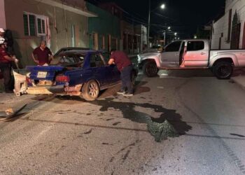 percance vehicular centro Linares