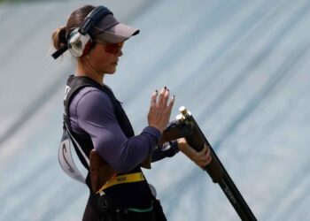 Gabriela Rodríguez hizo historia al conquistar plata en el Campeonato Mundial de Tiro