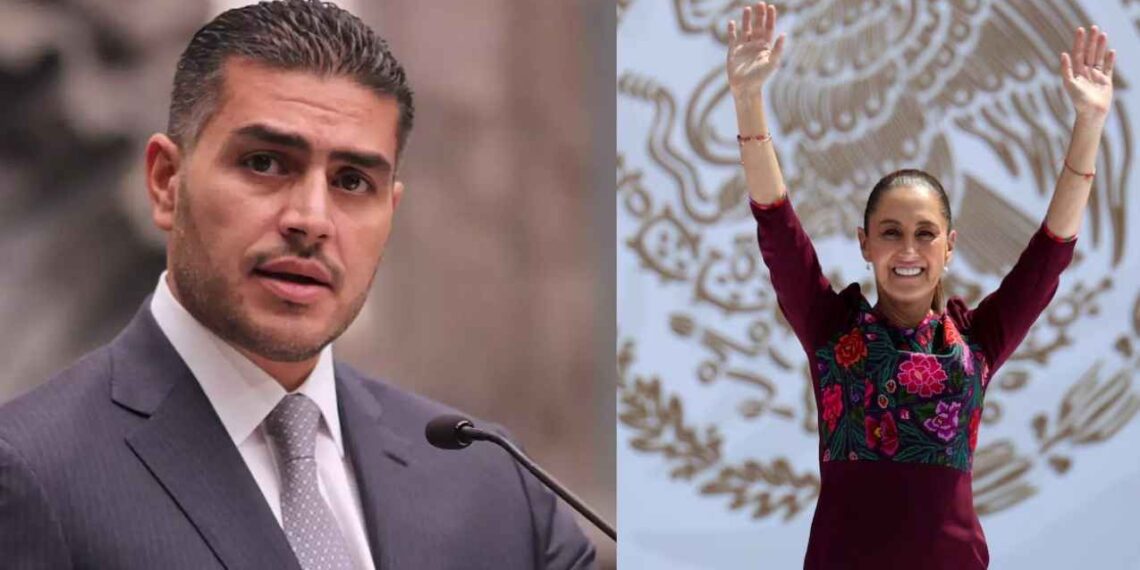 García Harfuch felicita a Sheinbaum y destaca avances en seguridad nacional.