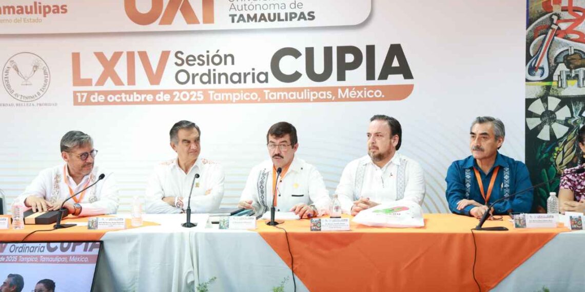 Gobernador preside en la UAT clausura de la sesión nacional de universidades públicas
