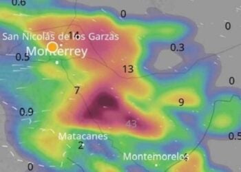 Nuevo León lluvias intensas
