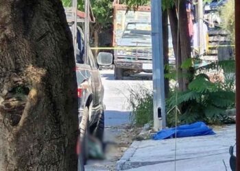 Hombre muerto camioneta Guadalupe