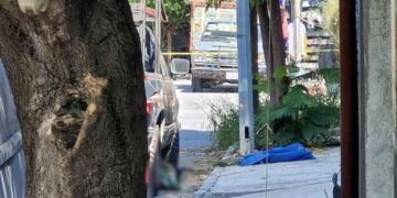 Hombre muerto camioneta Guadalupe