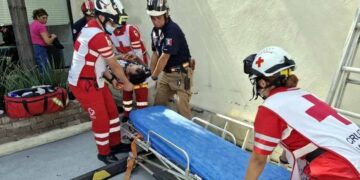 Hombre lesionado en San Pedro