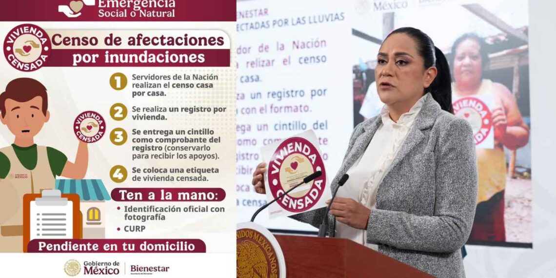 Inicia Censo del Bienestar a damnificados por lluvias en México: ¿En qué estados los realizarán y que documentos solicitarán?