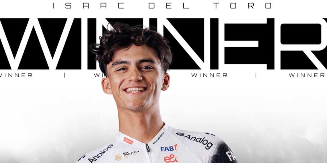 Isaac del Toro conquista el Gran Piemonte y suma su victoria 15 del año