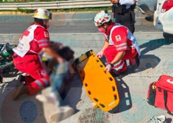 accidente motociclista amputación Victoria