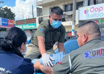 maniobra indebida Matamoros repartidor