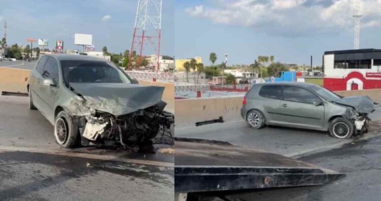 Jovencito fuerte accidente en Matamoros