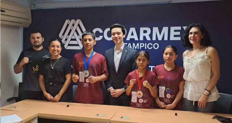 Jóvenes boxeadores de la Zona Sur de Tamaulipas brillan en el Festival Olímpico de Boxeo 2025