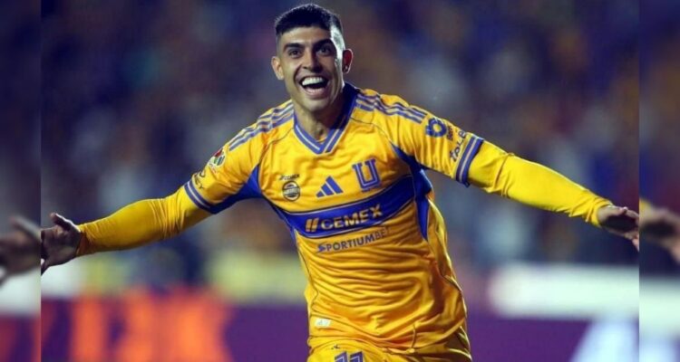Juan Brunetta goles Tigres