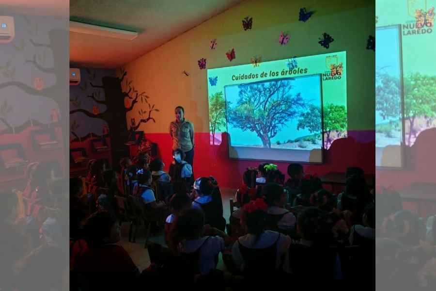 La CGGA fomenta la conciencia ecológica en el Jardín de Niños de Nuevo Laredo