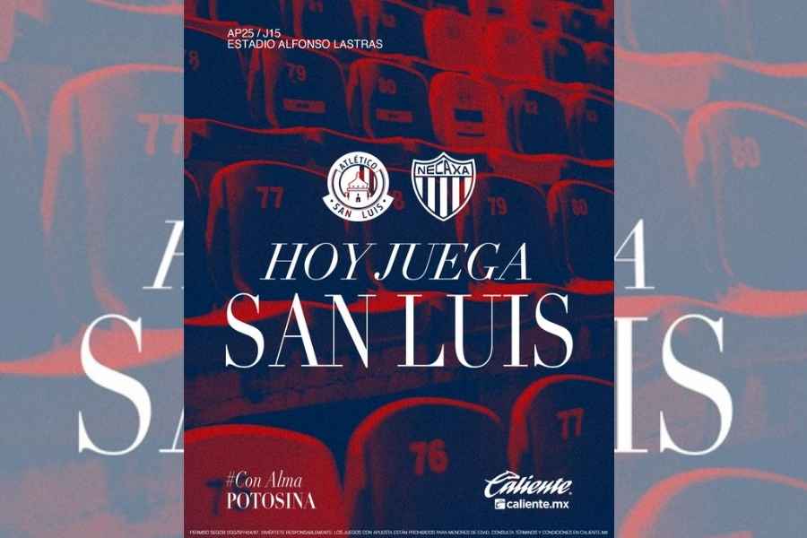 Liga MX ¿A qué hora y dónde ver en vivo el partido de Atl. San Luis vs Necaxa