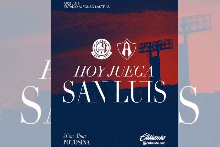Liga MX ¿A qué hora y dónde ver en vivo el partido de Atl.San Luis vs Atlas 