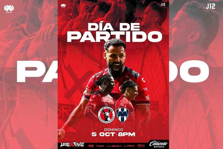 Liga MX: ¿A qué hora y dónde ver en vivo el partido de Tijuana vs Monterrey?