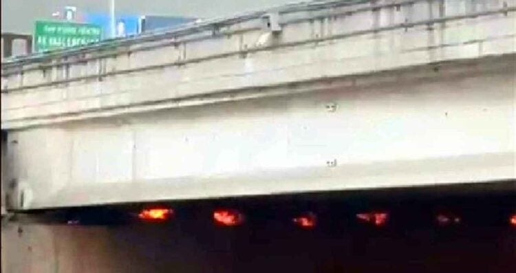 incendio Túnel de la Loma Larga
