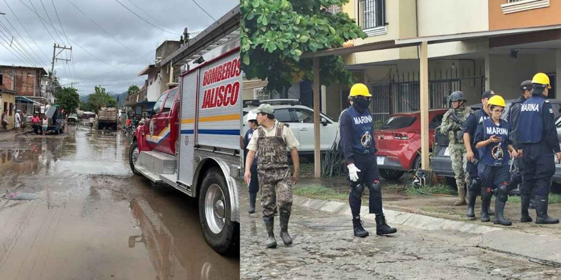 Lluvias dejan inundaciones y afectaciones en Puerto Vallarta, Jalisco; así luce