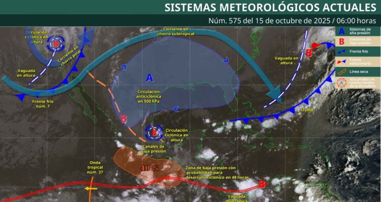 Lluvias, granizo y viento impactarán al país por efectos del frente frío 7: ¿Cuáles serán los estados más afectados?