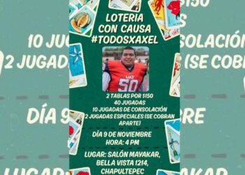 Lotería con causa en Ciudad Victoria, Tamaulipas: Ayuda a Axel en su difícil recuperación