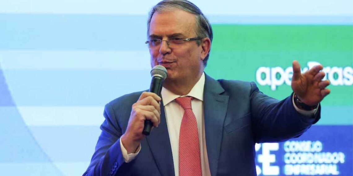 Marcelo Ebrard asegura que “México puede aprovechar la crisis mundial para crecer”