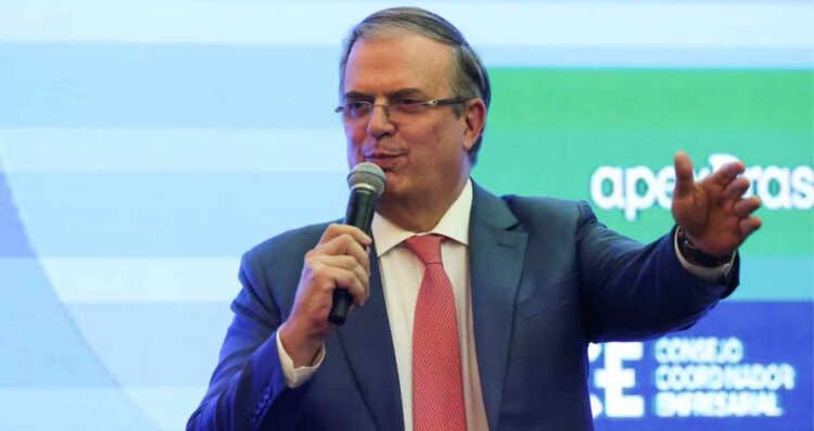 Marcelo Ebrard asegura que “México puede aprovechar la crisis mundial para crecer”