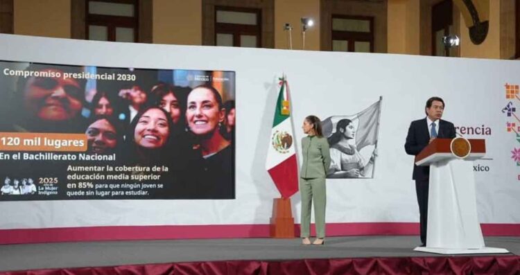 Mario Delgado anuncia plan para ampliar el bachillerato con 120 mil nuevos espacios