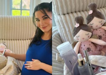 Martha Higareda ya tiene lista su maleta para recibir a sus gemelas