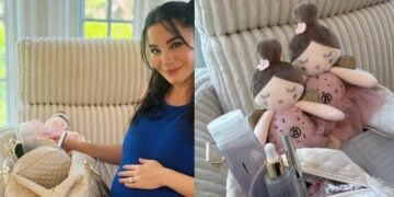 Martha Higareda ya tiene lista su maleta para recibir a sus gemelas
