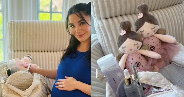 Martha Higareda ya tiene lista su maleta para recibir a sus gemelas