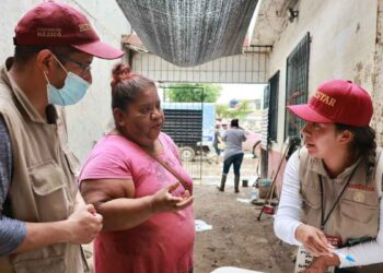 Más de 26 mil viviendas censadas tras intensas lluvias en 5 estados