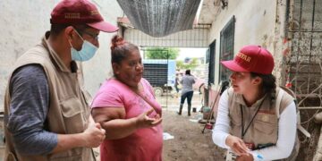 Más de 26 mil viviendas censadas tras intensas lluvias en 5 estados