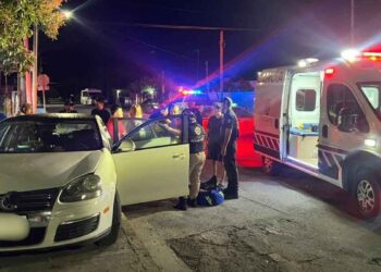 Menor resulta lesionada tras fuerte accidente en Linares, Nuevo León