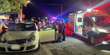 Menor resulta lesionada tras fuerte accidente en Linares, Nuevo León
