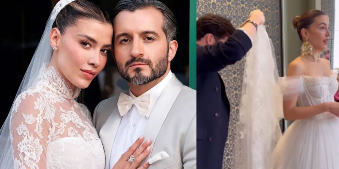 Michelle Salas revive con nostalgia su boda con Danilo Díaz Granados
