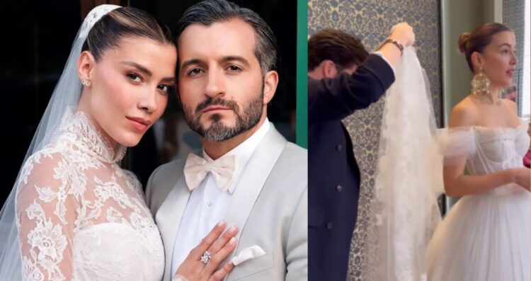 Michelle Salas revive con nostalgia su boda con Danilo Díaz Granados