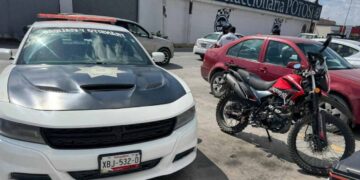Motociclista accidente en Matamoros