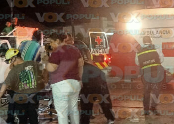 Motociclista ebrio choca contra camioneta en Ciudad Madero, Tamaulipas