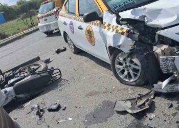motociclista lesionado Cadereyta