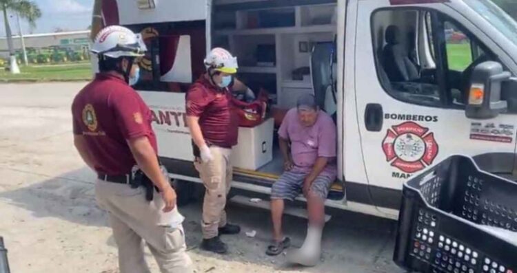 motociclista carro de ruta El Mante