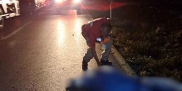 ciclista Carretera Nacional Hualahuises