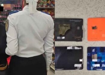 Mujer fue detenida en CDMX tras intentar gastar 5 mil pesos en cigarros con tarjetas robadas