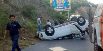 Mujer lesionada tras en Monterrey