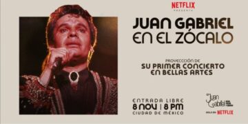 Netflix y la CDMX rendirán homenaje a Juan Gabriel con proyección en el Zócalo