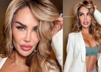 Ninel Conde sorprende al cambiar el color de sus ojos