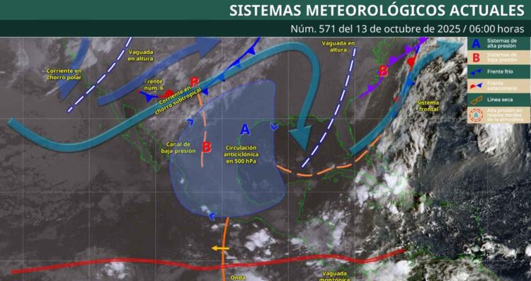 Onda tropical 37 dejará fuertes precipitaciones: ¿Cuáles serán los estados afectados?