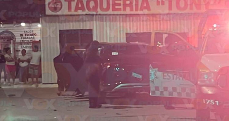 Persecución termina en choque en Reynosa