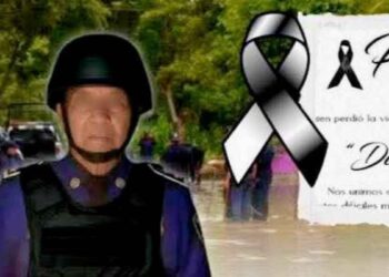 Policía muere Papantla inundaciones