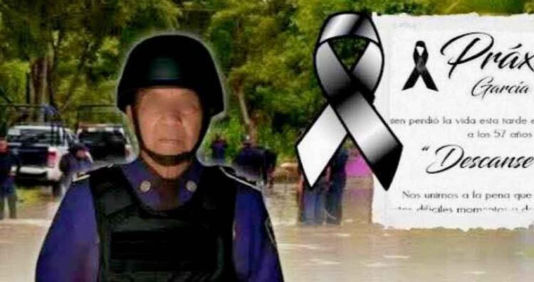 Policía muere Papantla inundaciones